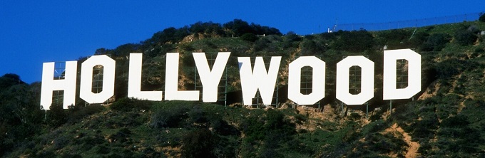 Vista per Hollywood, California USA